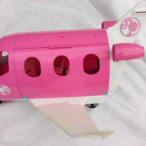 Barbie Pink and White Jet Plane